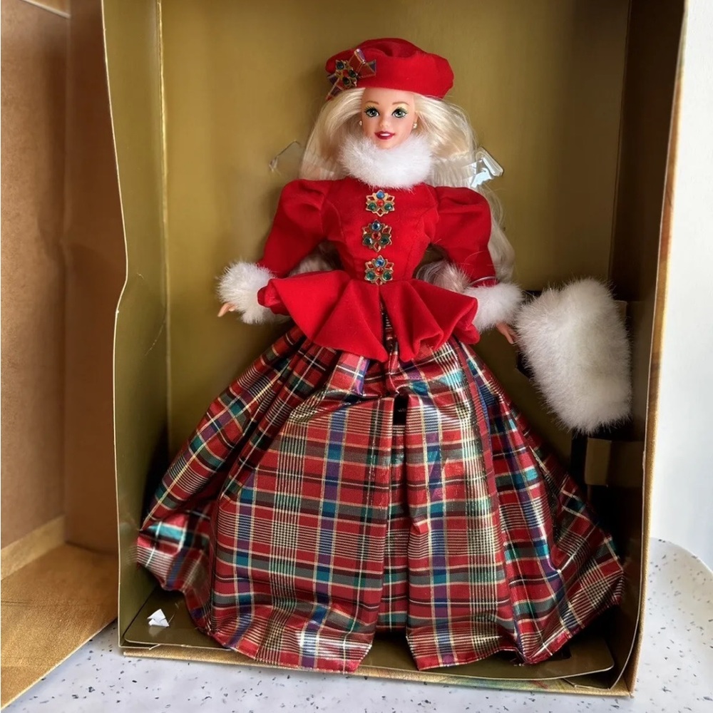 VINTAGE Jewel princess Barbie Christmas glamorous Barbie - Picture 4 of 8